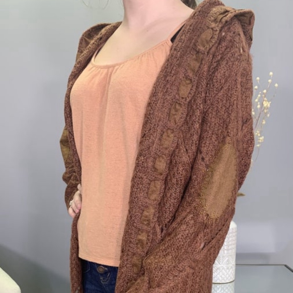 High Quality Brick Cardigan